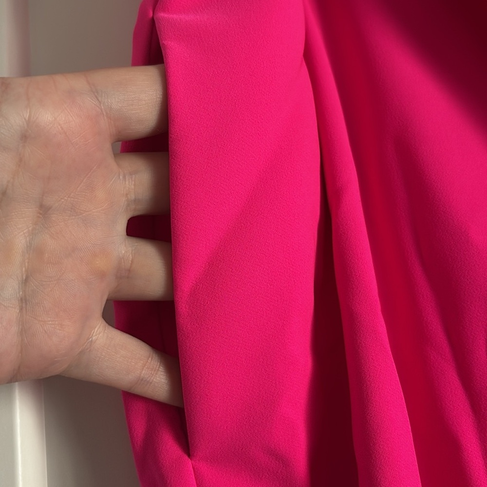 Vince Camuto Hot Pink Wide-Leg Cropped Pants, Size 20 - Picture 6 of 11